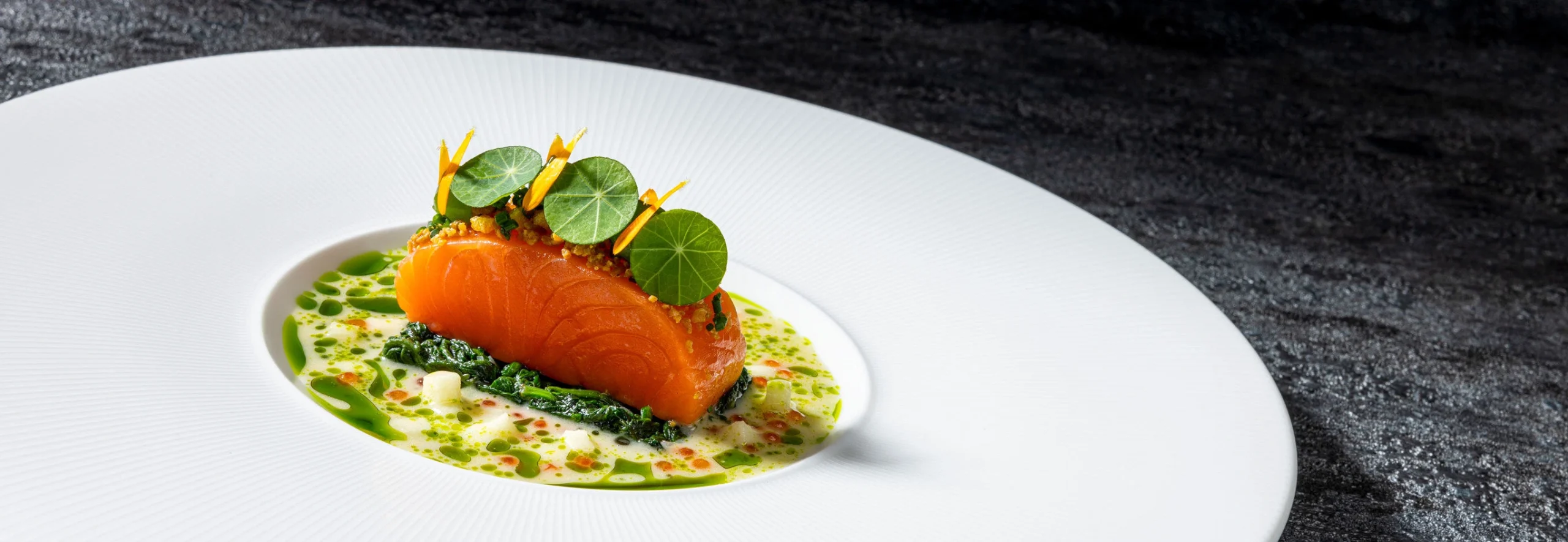 Best crispy salmon fillet restaurants inside Hamburg