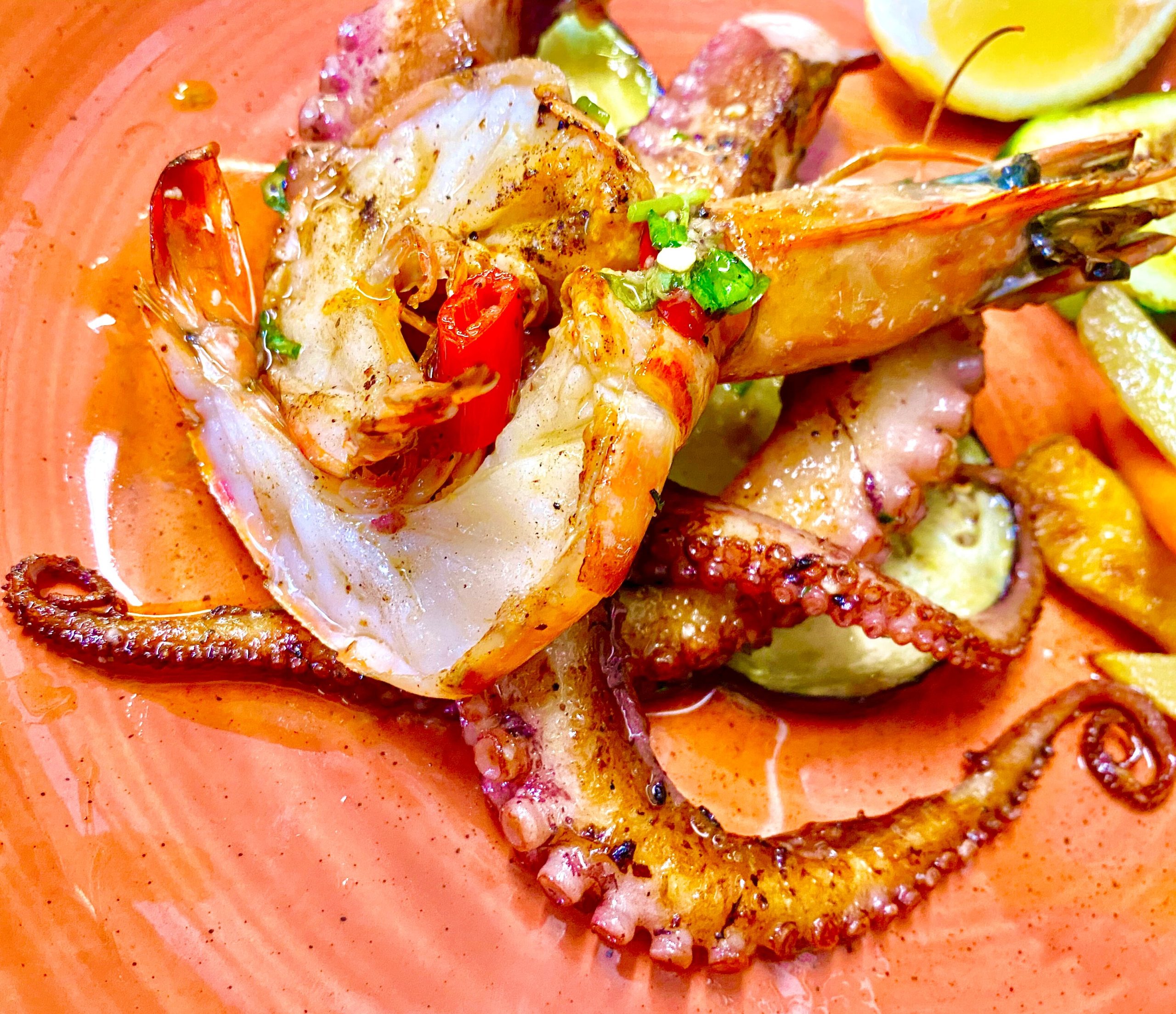 Best marinated seafood grill spots in Hamburg